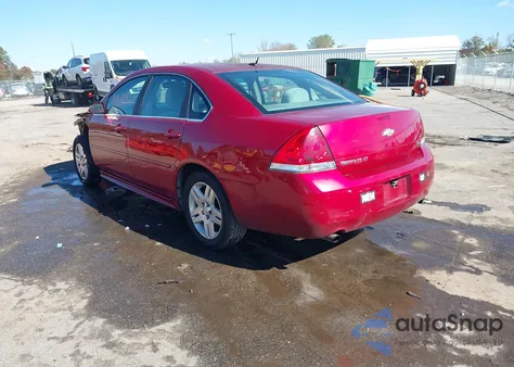 2013 Chevrolet Impala Lt из США, поврежденный, VIN 2G1WG5E35D1125908